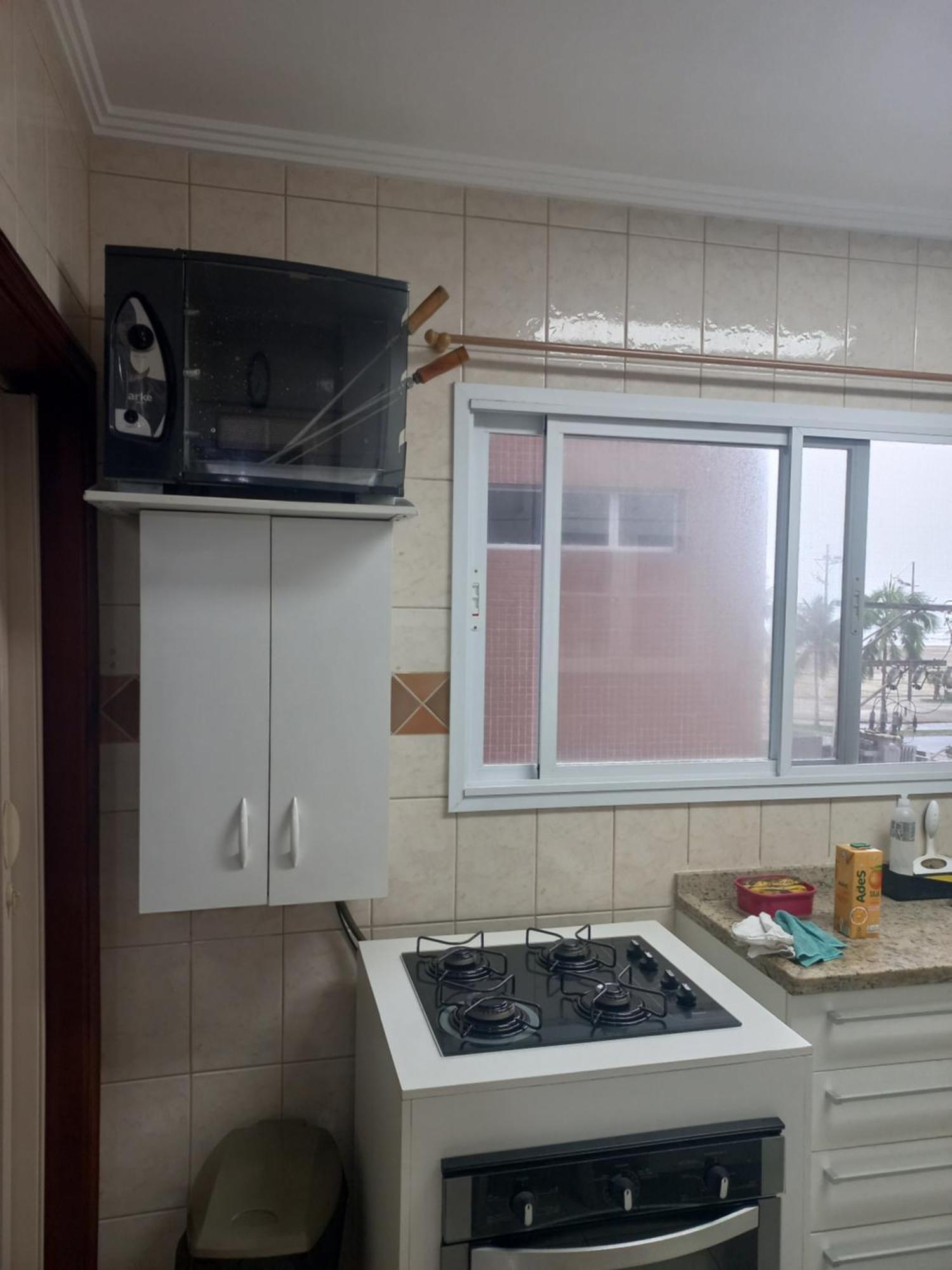 Apto Vista Mar, 8 Pessoas, Varanda Gourmet, Pe Na Areia! Praia Grande  Exteriör bild