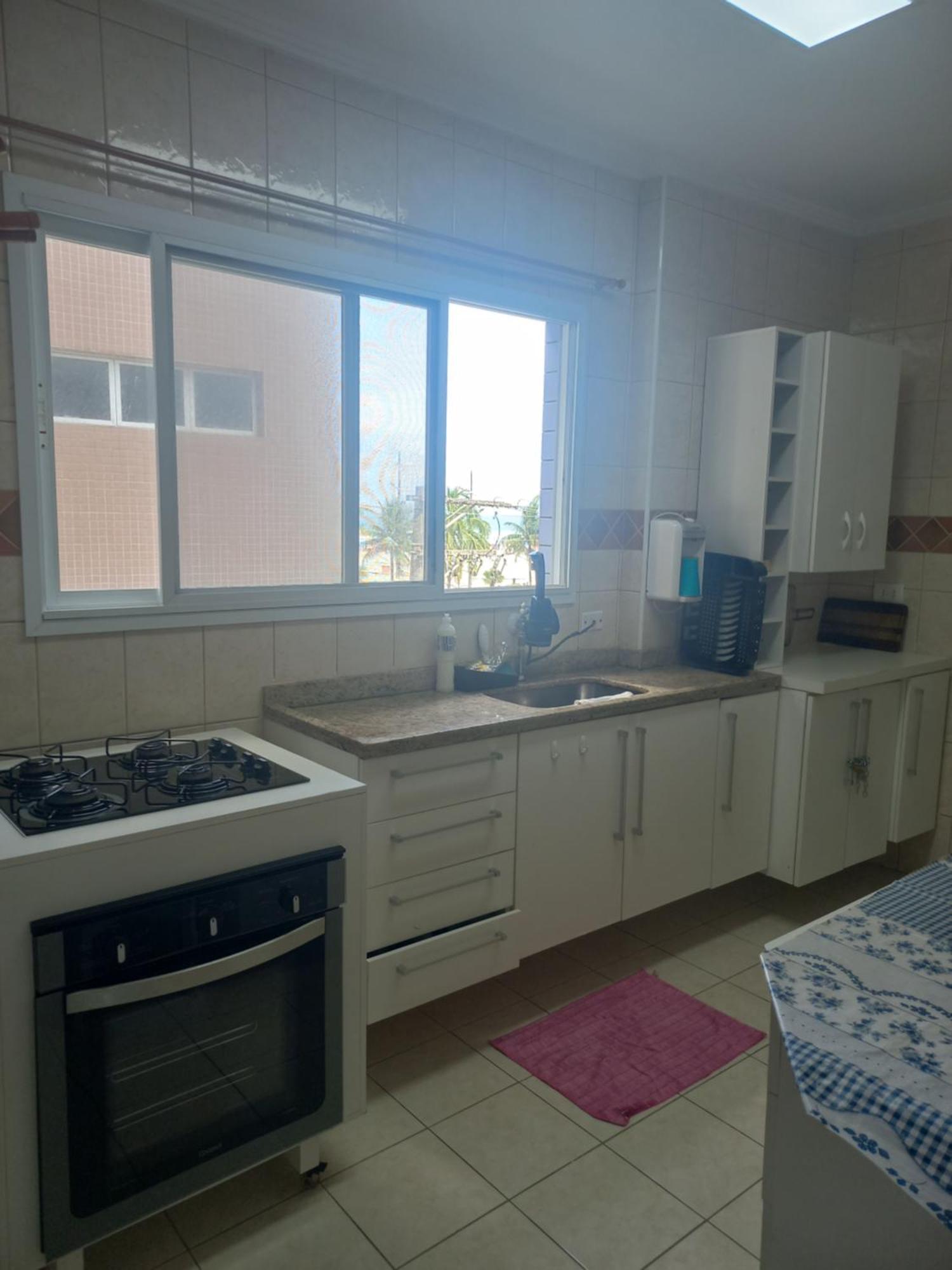 Apto Vista Mar, 8 Pessoas, Varanda Gourmet, Pe Na Areia! Praia Grande  Exteriör bild