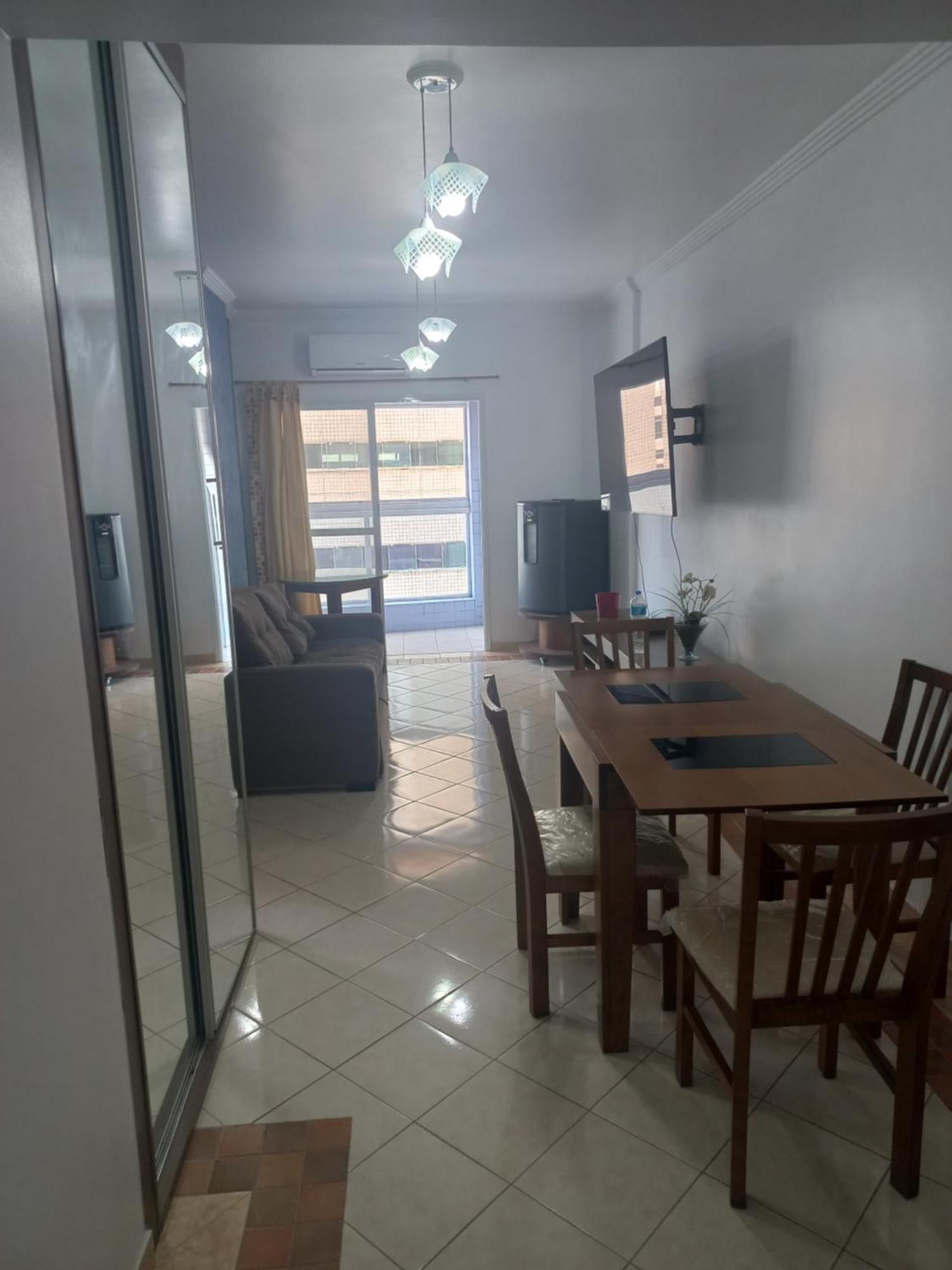 Apto Vista Mar, 8 Pessoas, Varanda Gourmet, Pe Na Areia! Praia Grande  Exteriör bild